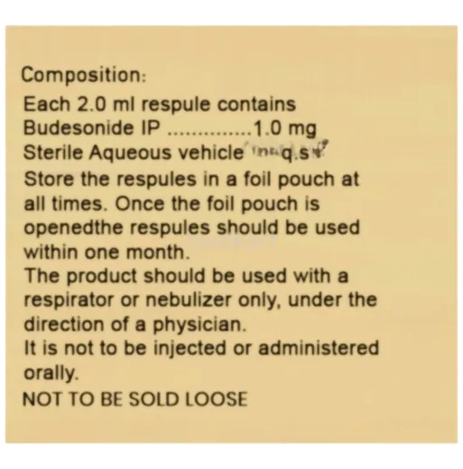 derinide 1mg respules 2 ml